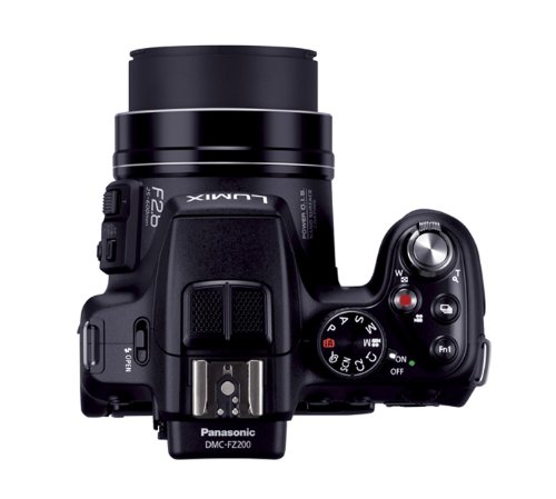 Panasonic Digital Camera Lumix FZ200 12.1MP 24x Black DMC-FZ200-K